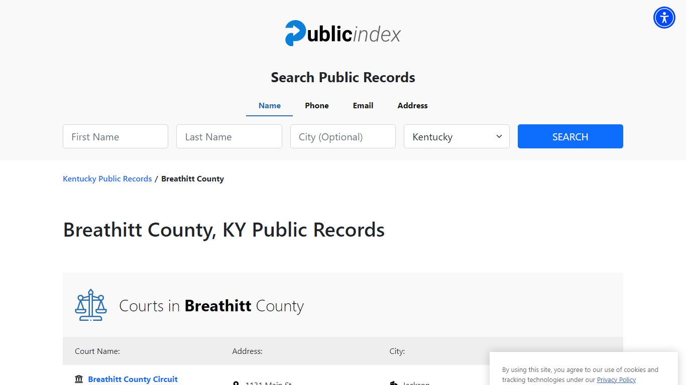 Breathitt County, KY Public Court, Arrest and Inmate Records ...